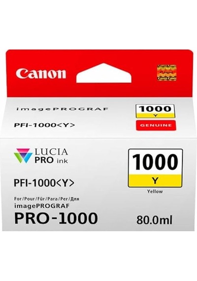 Canon Pfi-1000 Y  Sarı Mürekkep Kartuşu 0549c001