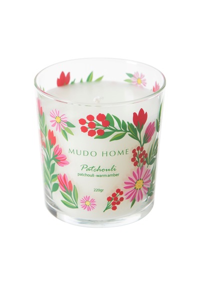 Mudo Home Flower Patchoulı Mum 220gr Diğer
