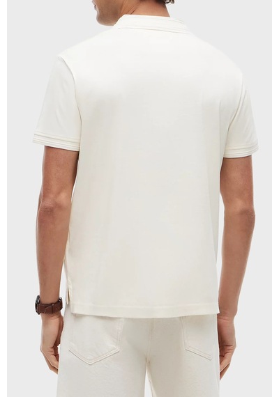 Tommy Hilfiger Erkek Polo Yaka T Shirt Mw0mw42745 Z00 Açık Bej
