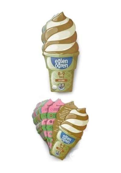 Eğlen Öğren Ice Cream -  420 Soru 8- 9 Yaş