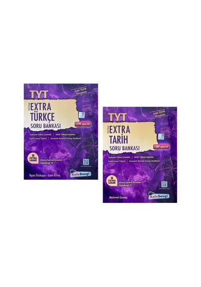 Kafadengi Tyt Türkçe + Tarih Extra Soru Seti 2 Kitap 2023