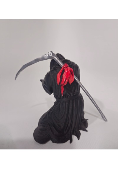 Grim Reaper - Azrail Kalem Tutucu Gümüş - Siyah