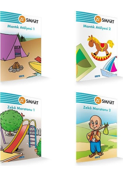Zekare Smart Görsel Dikkati Güçlendirme Seti 6 9 Yaş Yeni Baskı