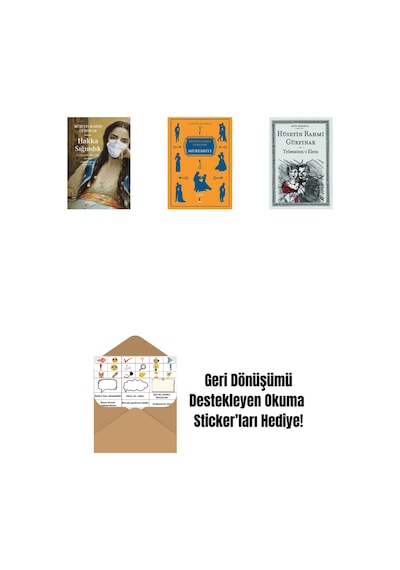 Hakka Sığındık + Mürebbiye + Tebessüm-i Elem + Okuma Sticker'ları