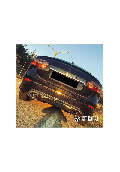 Renault Fluence Makyajlı Arka Ek Plastik Boyasız