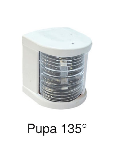 Seyir Feneri Pupa Led 12V Beyaz 6-12Mt Tekne Için Beyaz