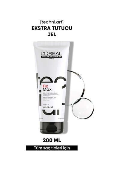 L'oreal Professionnel Saç Bakımı İçin Yumuşatıcı Özellikli Ekstra Tutucu Jel 200 Ml