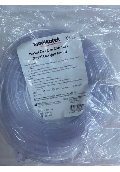 Medikatek Nazal Oksijen Kanülü 7 MT
