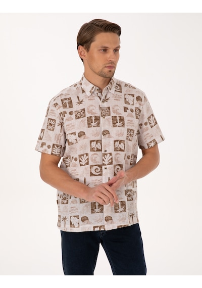 Pierre Cardin Erkek Gömlek Kısa Kollu 50301507-vr197 Çok Renkli Pierre Cardin Erkek Gömlek Kısa Kollu 50301507-vr197 Çok Renkli