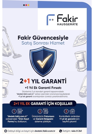 Fakir Auria IPL Lazer Epilasyon Cihazı