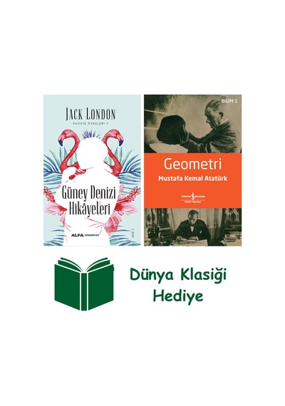 Güney Denizi Hikayeleri + Geometri + Dünya Klasiği Hediye