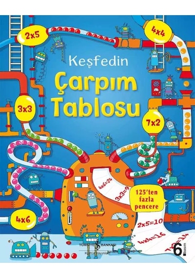 Keşfedin Çarpım Tablosu Ciltli - Ybve-761901