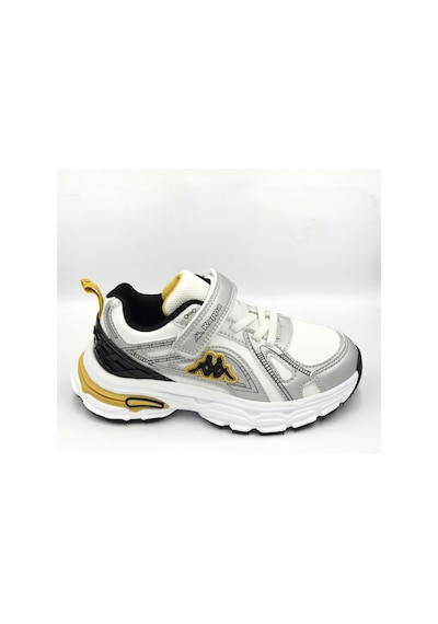 Kappa Kp-4061f Beyaz Gümüş Erkek Çocuk Sneaker Spor Ayakkabı Beyaz - Gümüş
