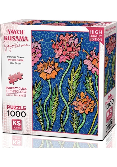 Ks Games 1000 Parça Yaz Çiçekleri Puzzle