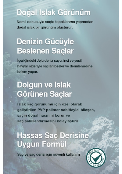 Islak Görünüm Sunan, Dalgaları Belirginleştiren Saç Şekillendirici Krem Dashu Daily Wet Curl Cream