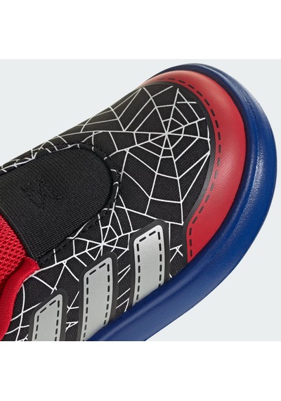 Adidas Marvel Spider-man Bubblecomic Kı9199 Ortopedik Çocuk Spor Ayakkabı Siyah