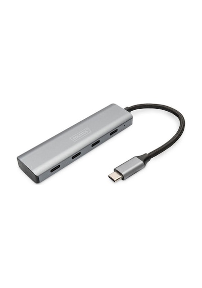 Digitus DA-70246 USB Type C to 4 Port Usb Type C 3.1 Gen1 5Gbps USB Çoklayıcı
