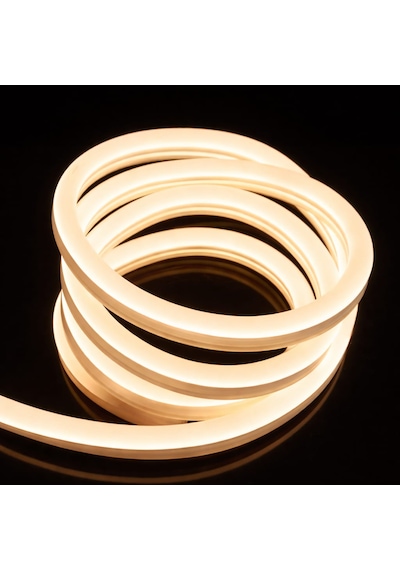 Neon Şerit Led 220 Volt Esnek Silikonlu Aydınlatma + Fiş Dahil 2 Mt-gün Işığı Gün Işığı