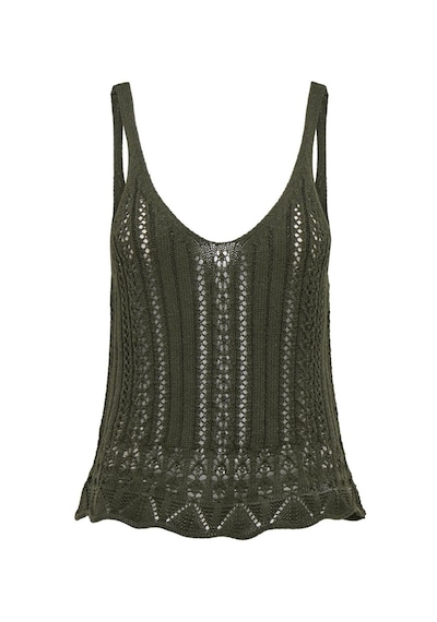 Only Onllyzet Lıfe S/l Top Knt Noos 15277573 Haki 001