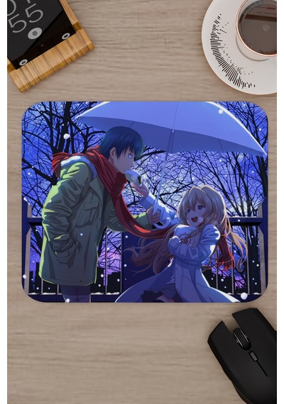 Toradora Anime V4 - 22x18 Gaming Kauçuk Kaymaz Taban Mouse Pad Fare Altlığı