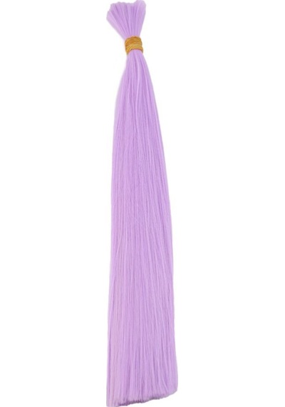 Açık Lila Renkli Sentetik Boğum Saç - 1Kg