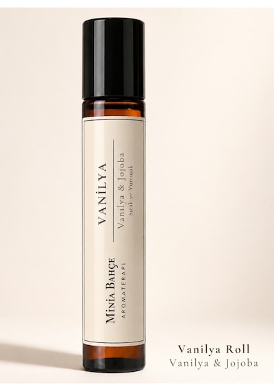 Vanilya Roll - %100 Doğal Vanilya & Jojoba Yağı 10 Ml
