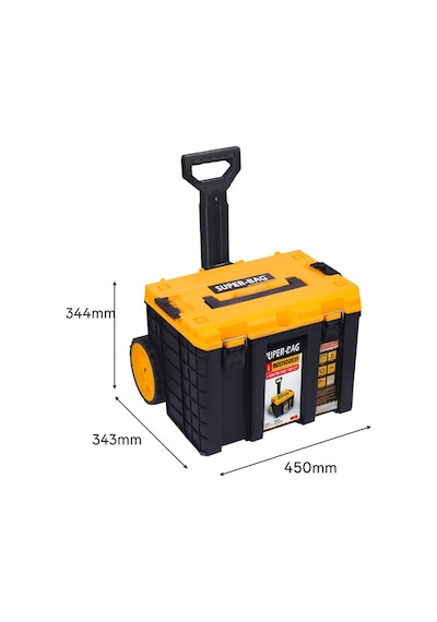 Master Case Tekerlekli Çekçekli Teknisyen Takım Çantası
