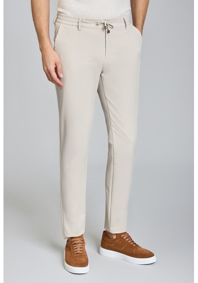 Bisse Taş Jogger Cepli Rahat Bağcıklı Spor Erkek Pantolon Pns25y25101 D60 Taş