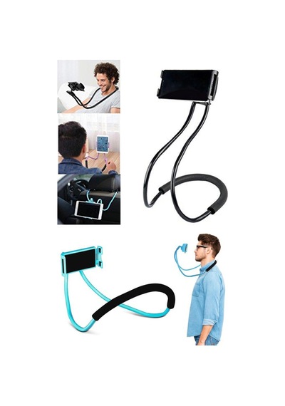 Buffer Boyuna Asılan Ergonomik 360 Derece Cep Telefonu Tutucu Stand 11