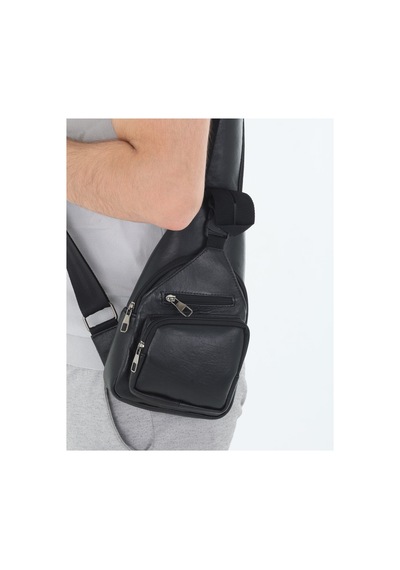 Erzeno Hakiki Deri Erkek Siyah Çapraz Askılı Çanta / Çapraz Göğüs Çantası Omuz Çantası Body Bag Siyah Renk - 664251534 Siyah Renk Erzeno Hakiki Deri Erkek Siyah Çapraz Askılı Çanta / Çapraz Göğüs Çantası Omuz Çantası Body Bag Siyah Renk - 664251534 Siyah Renk