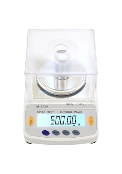 Dj602a Kefeli Hassas Terazi 3000 G Kapasiteli, 0.01 G Hassasiyetle Profesyonel Ölçüm Lisinya