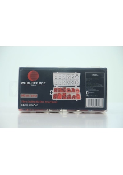 Worldforce Fiber O-Ring 600 Parça Asorti Conta Seti