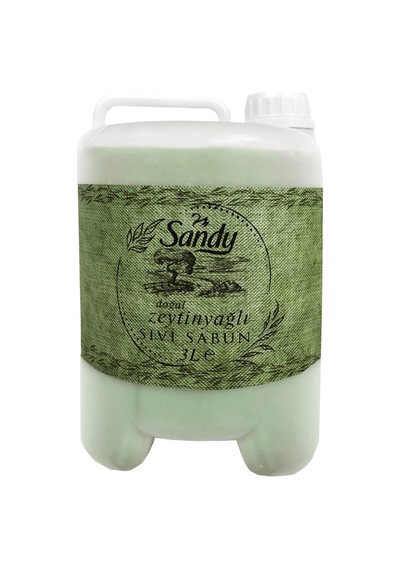 Sandy Doğal Zeytinyağlı Sıvı Sabun 3 L
