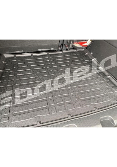 Vw Caddy Bagaj Paspası Havuzlu Kaucuk Kokusuz Siyah