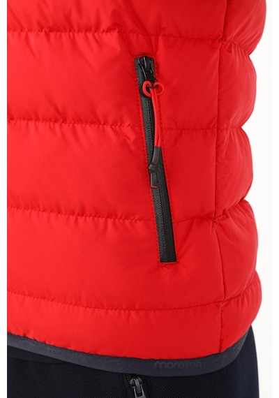Maraton Sportswear Regular Erkek Dik Yaka Uzun Kol Basic Kırmızı Mont 20112-kırmızı Kırmızı