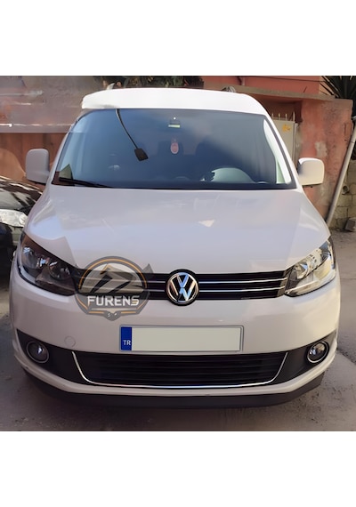 Volkswagen Caddy Mk3,5 2010-2015 Uyumlu H Lip Esnek Ön Lip 2 Parça Karlık Ön Ek Tampon Altı Dill