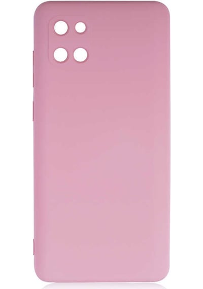 Galaxy Uyumlu A81 Note 10 Lite Kılıf Tchs Mara Lansman Kapak - Pembe Açık Pembe Açık