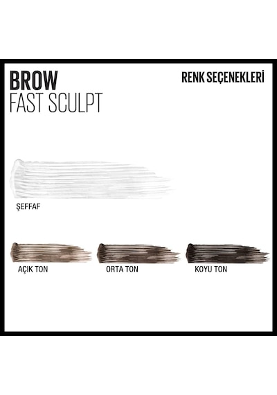 New York Brow Fast Sculpt Kaş Şekillendirici - 01 Blonde Çok Renkli