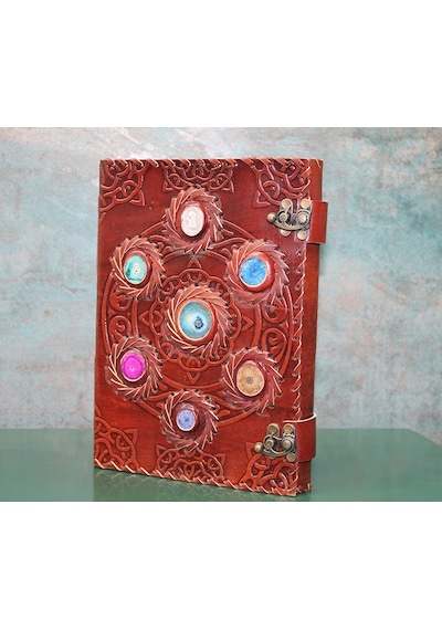 River World Seri M Deri Defter Taşlı Çok Renkli