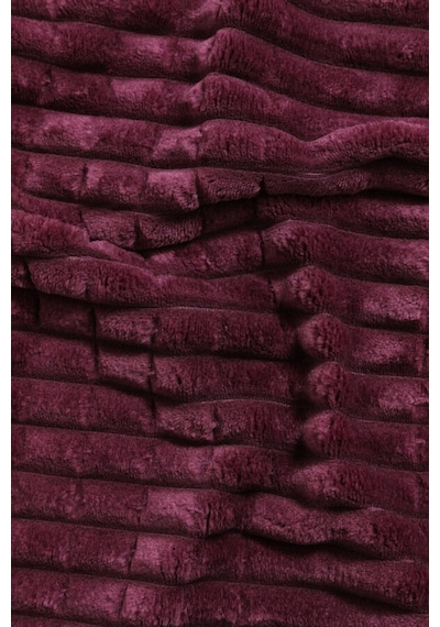Merinos Modern Line 3 Parça Battaniye Seti Mor