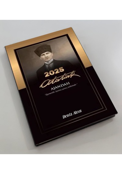 Bk Gift Kişiye Özel Premium 2025 Atatürk Ajandası - 2 Kobitmeyencom33600 Bk Gift Renkli