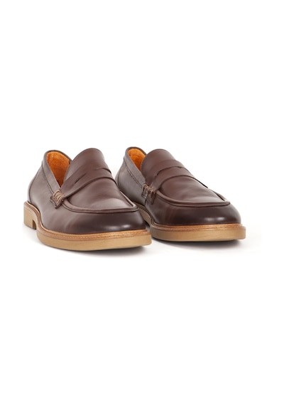 Dericlub Erkek Gerçek Deri Klasik Loafer Fr 242025 Kahverengi