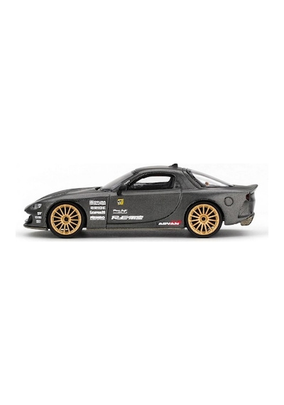 Model Araç 1/64 Mazda Rx-7 Re-amemiya Matsukiyo Koku 3 Rotor Na-7 Tas 2025 Best Tuned Car Award