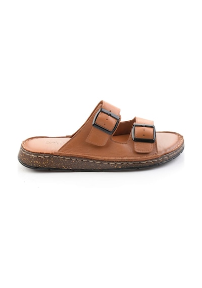 Bambi Taba Hakiki Deri Erkek Terlik E04433011603