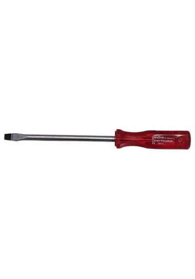 Tornavida Düz Kırmızı Saplı No62x150x7 Alman Padre