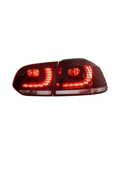 Vw Golf 6 R Gülenyüz Ledli Stop 4 Parça 2009-2012