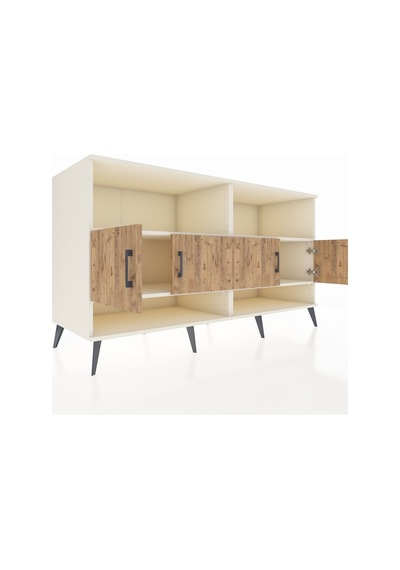 Kronos Konsol 4 Raflı 4 Kapaklı 176x59x99 Aytaşı-çam/antrasit Aytaşı-çam/antrasit Kronos Konsol 4 Raflı 4 Kapaklı 176x59x99 Aytaşı-çam/antrasit Aytaşı-çam/antrasit