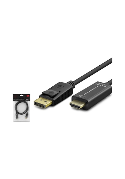 Hadron Hdx7796 Dısplay M To Hdmı M Kablo 4k 30hz Siyah 1.8mt
