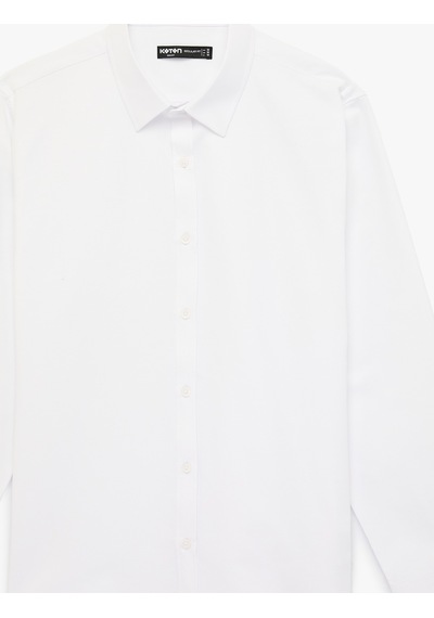 Koton Regular Fit Klasik Yaka Uzun Kollu Oxford Gömlek Beyaz 6sam60099hw Beyaz Koton Regular Fit Klasik Yaka Uzun Kollu Oxford Gömlek Beyaz 6sam60099hw Beyaz