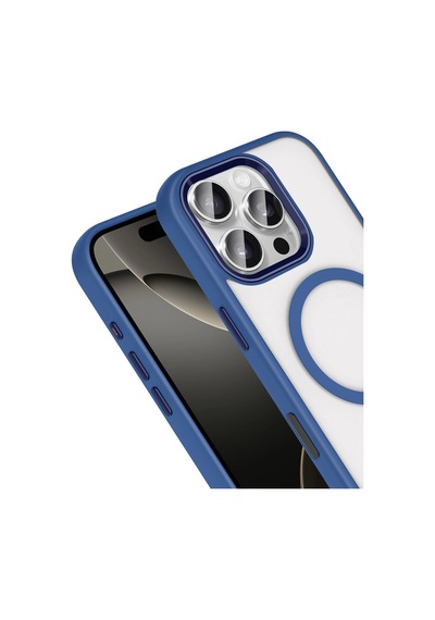 Joko Apple İphone 16 Pro Max Terea Magsafe Kapak - Lacivert - Lacivert